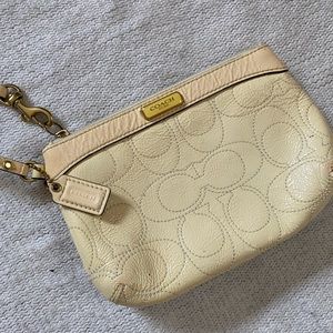 Vintage Coach Wristlet